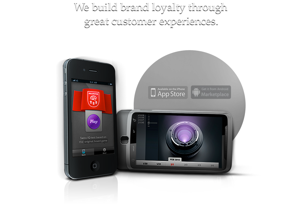 We build brand loyalty through great customer experiences.